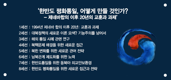 '한반도 평화통일, 어떻

게 만들 것인가?' -제네바합의 이후 20년의 교훈과 과제-