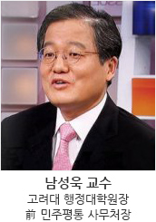 남성욱 교수 고려대 행정대학원장
前 민주평통 사무처장